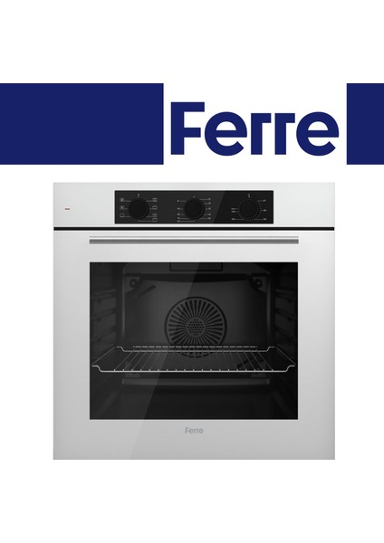 ve Afm Tech Marka / Lusso Flowart Beyaz Turbolu Ankastre Set ( QBL62CB + FM3301 + FM2201 ) fiyatları