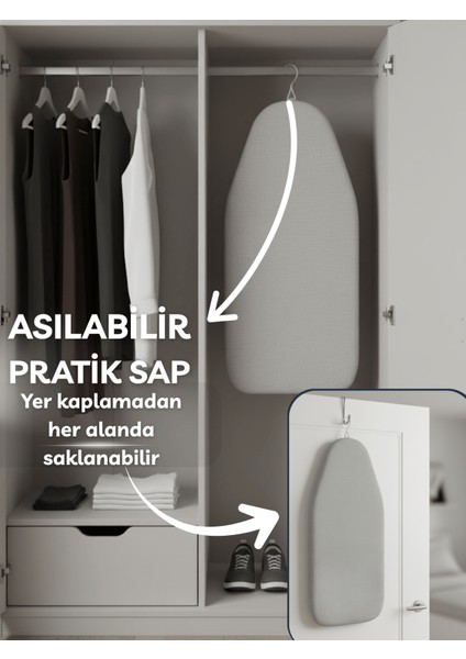Mini Ütü Masası Pratik Konforlu Taşınabilir Portatif Hafif Asılabilir Seyahat Kompakt Ütü Masa 40X90 fırsatları