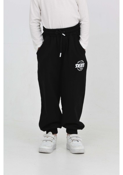 Erkek Çocuk Skate Baskılı Eşofman Alt fırsatları