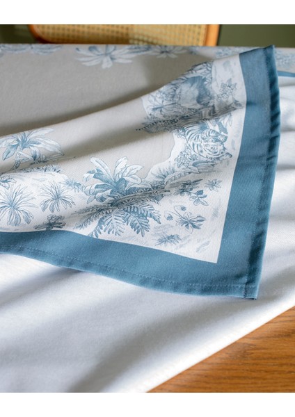 Ravage Masa Örtüsü - Gri/mavi - 150X150 cm indirimleri