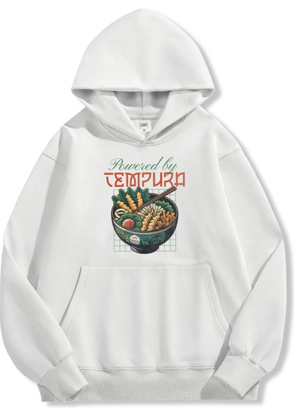 Unisex Sweatshirt Oversize Hoodie Powered By Tempura