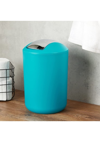 Turkuaz, Çöp Kovası 2 Litre - Brasil Model