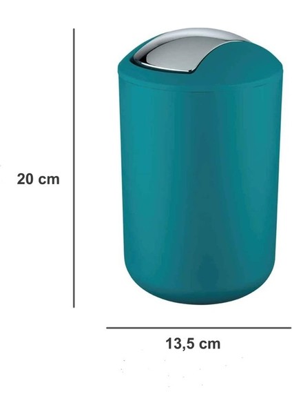 Turkuaz, Çöp Kovası 2 Litre - Brasil Model fırsatları