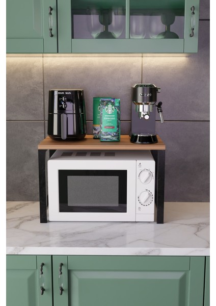 Mutfak Organizeri, Mikrodalga Dolabı , Tezgah Üstü Raflı Fırın Standı, Çay ,kahve ,baharatlık Standı