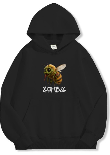 Unisex Sweatshirt Oversize Hoodie Zombee modelleri