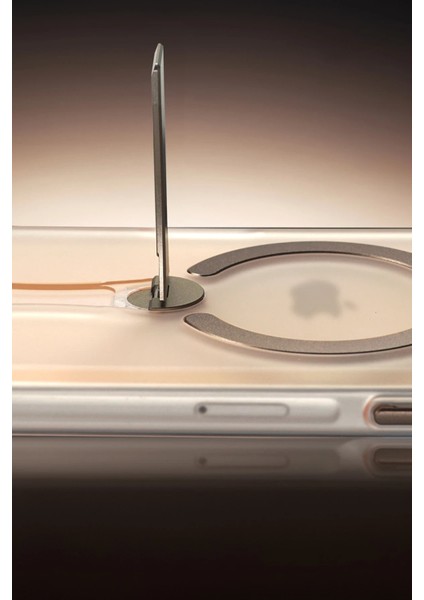 Apple iPhone 16 Pro HBC-354 Kunlun Standlı Magsafe Kapak - Şeffaf fırsatları