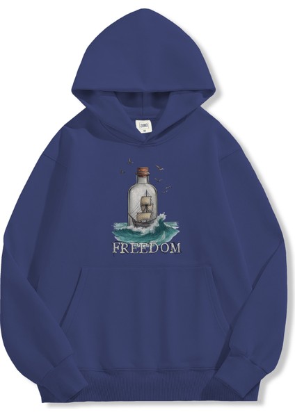 Unisex Sweatshirt Oversize Hoodie Freedom fiyatları