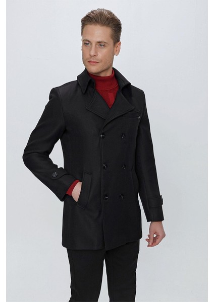 Ka 075 Slim Fit Siyah Spor Kaban fırsatları