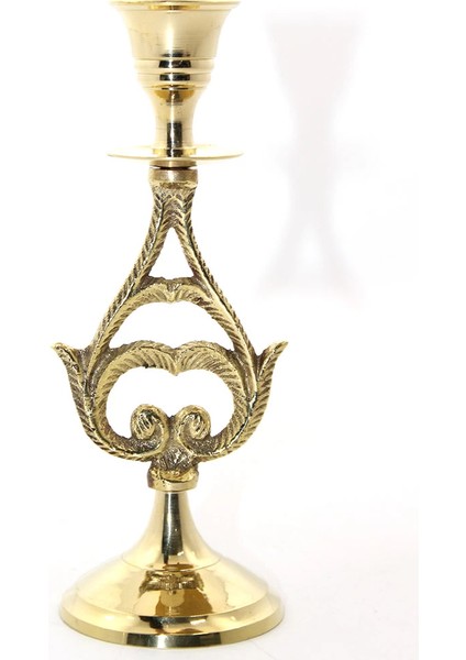 Mdb Tekli Pirinç Şamdan Model 6