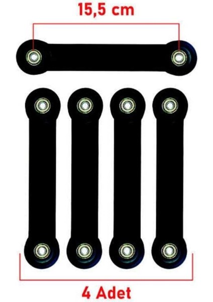 Beşik Sallama Çocuk Bebek Beşiği Aparatı Seti Siyah Iki Delik Arası 15CM fırsatları