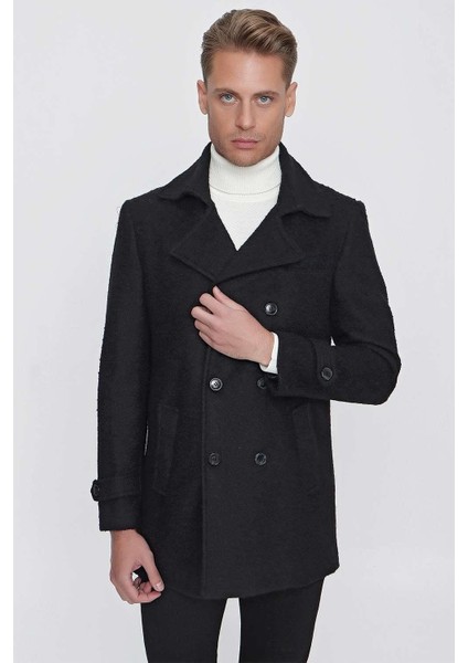 Ka 072 Slim Fit Siyah Spor Kaban modelleri