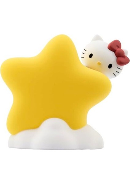 Hello Kitty Gece Lambası Yıldız Işığı Serisi, 9 cm LED Yume Toys