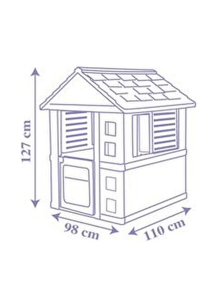 Frozen Oyun Evi 2-4 Yaş Arası Kız Çocuklar İçin Eğlenceli ve Güvenli Oyun Alanı indirimleri