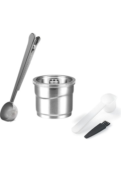 Illy X7/ılly Y3/ılly Y5 Yeniden Kullanılabilir Kahve Kapsülü Doldurulabilir Filtreler Paslanmaz Çelik Kaşık Temizleme Fırçası (Yurt Dışından) modelleri