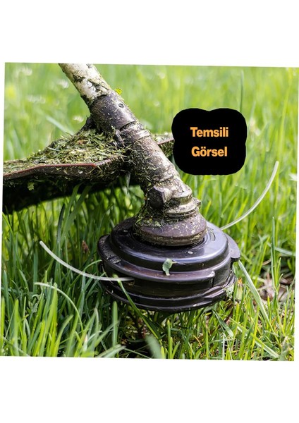 Çelik Telli 3.5 mm 23 Metre Misina Motorlu Tırpan Yan Yuvarlak Çim Ot Biçme Teli Güçlü. fırsatları