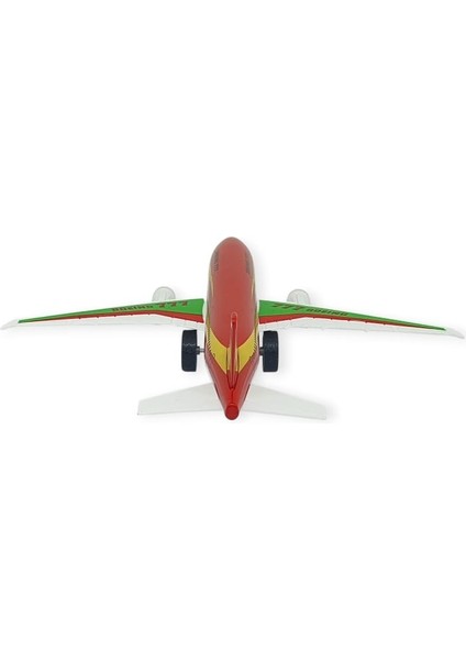 Çek Bırak Sesli Işıklı Metal Uçak - 180 - Kırmızı (Lisinya) fırsatları