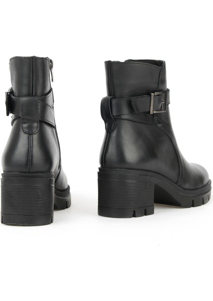 , Kadın Hakiki Deri Bot 1531022Z7694 Siyah modelleri