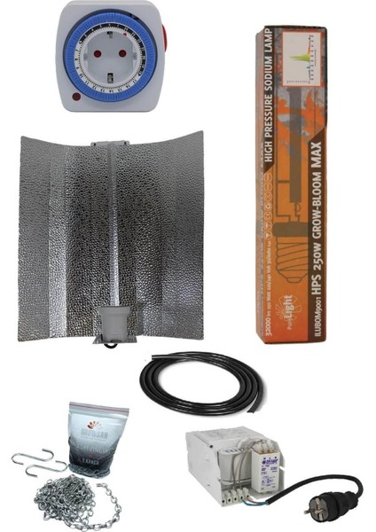 250W Foton Balastlı Grow Bloom Max Set