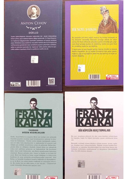 Bir Köpeğin Araştırmaları-Taşrada Düğün Hazırlıkları-Düello-Bir Noel Şarkısı fiyatları