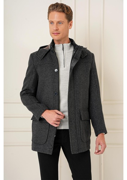 Ka 083 Slim Fit Antrasit Spor Kaban fiyatları