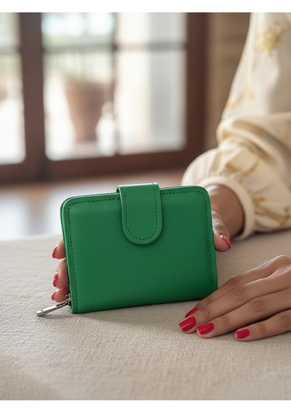 Deri Fermuarlı Küçük Kadın Cüzdanı fiyatları