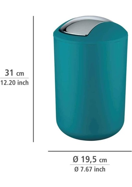 Turkuaz, Çöp Kovası 6.4 Litre - Brasil Model fırsatları