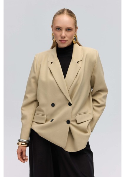 Letizia Olive Green Blazer fırsatları