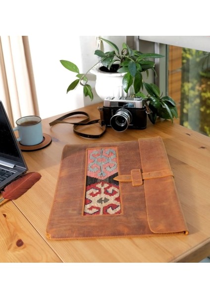 Hakiki Deri Taba 15/16 Inç Laptop Çantası,kılıf