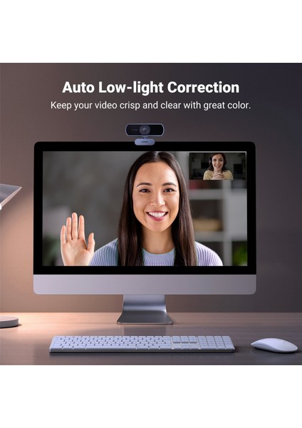 Ugreen 1080P Web Kamerası Dizüstü Bilgisayar Için Full Hd Kamera Çift Mikrofonlu USB Web Kamerası Youtube Zoom Görüntülü Arama Web Kamerası (Yurt Dışından) indirimleri