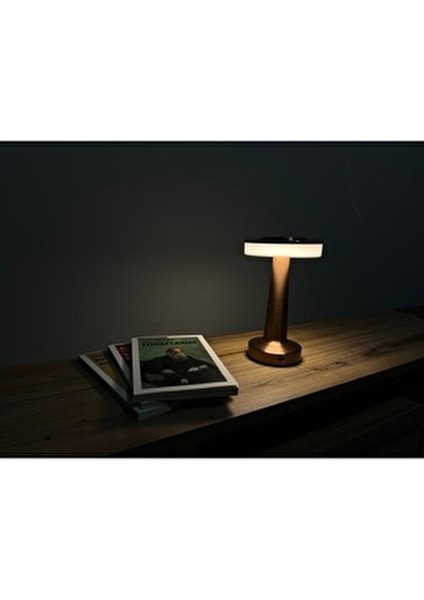 Oslo Şarjlı Dim Edilebilir Dekoratif Masa Lambası Bakır Renk CT-8435 modelleri