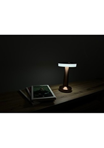 Oslo Şarjlı Dim Edilebilir Dekoratif Masa Lambası Bakır Renk CT-8435 fırsatları