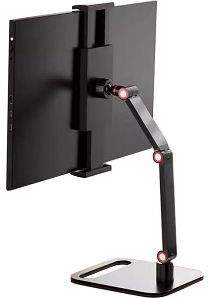 Taşınabilir Monitör Tutucu Tablet Standı Ayarlanabilir Taşınabilir Monitör Masaüstü Kelepçe Standı (Yurt Dışından)