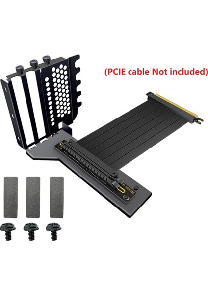 Evrensel Dikey Gpu Tutucu Yükseltici Atx Matx Kasa VGA Grafik Kartı Direksiyon Braketi 3090, 4090 Grafik Kartları Için Siyah (Yurt Dışından)