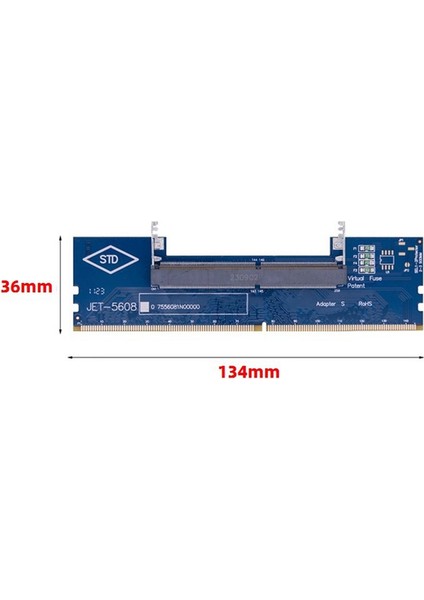 Bellek Çubuğu Test Adaptör Kartı Dizüstü Bilgisayar Ddr4 Bellek Çubuğu Test Adaptör Kartı Bellekten Masaüstü Ddr4'e Dönüştürücü Kart ile (Yurt Dışından) modelleri