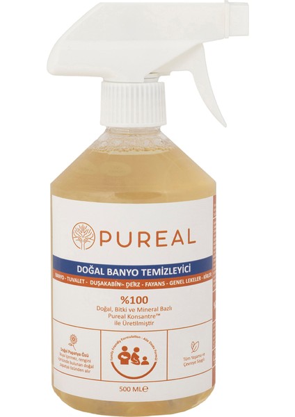 Doğal Banyo Temizleyici