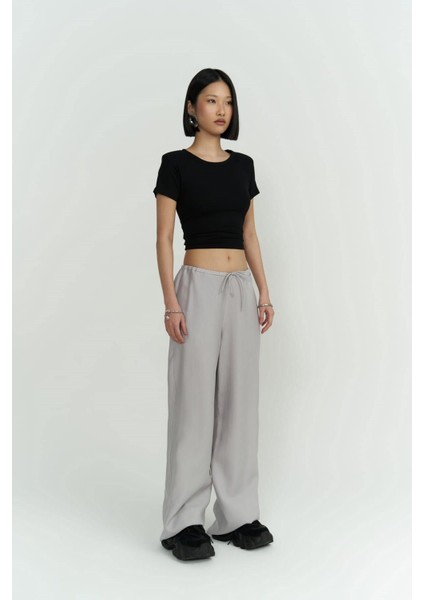 Paris Gri Basic Pantolon modelleri