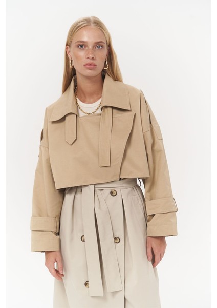 Bellamy Vizon Garnili Bej Trençkot fırsatları