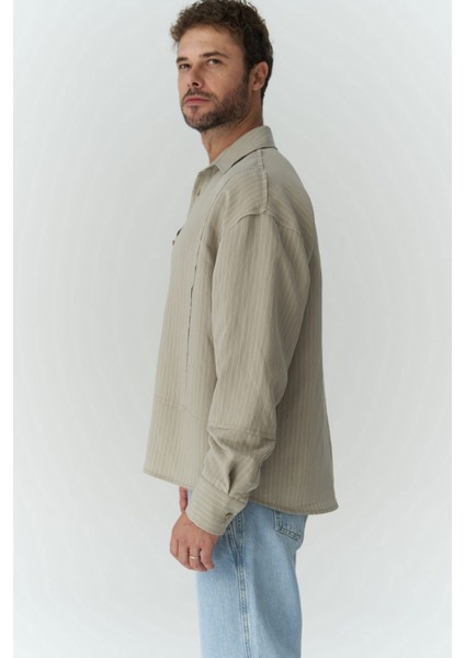 Dylan Soft Haki Erkek Gömlek fiyatları