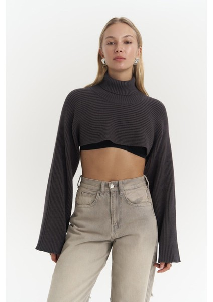 Coperni Antrasit Triko Bolero