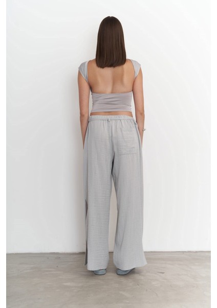 Harmony Yan Bağlama Gri Pantolon fiyatları
