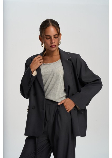 Letizia Antrasit Blazer fırsatları