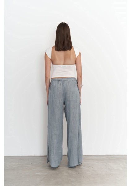 Harmony Yan Bağlama Mavi Pantolon fırsatları