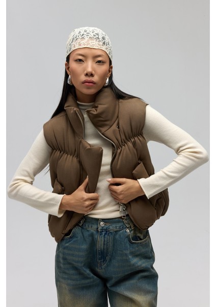 Laila Şişme Haki Yelek fiyatları