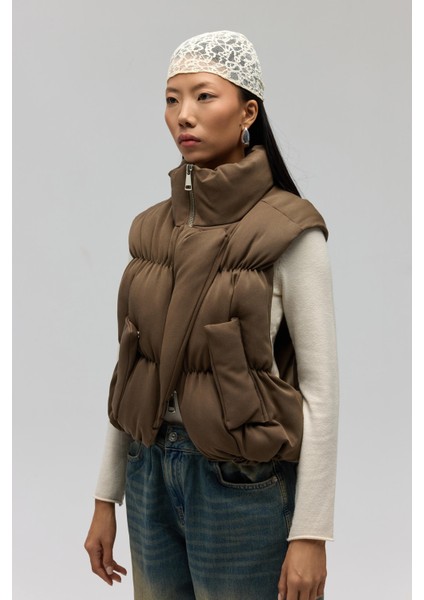 Laila Şişme Haki Yelek fırsatları