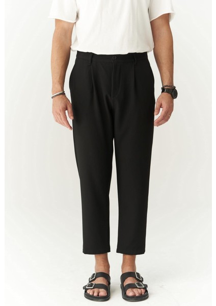 Myles Erkek Siyah Pantolon fiyatları