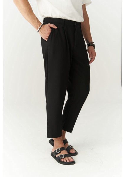 Myles Erkek Siyah Pantolon modelleri