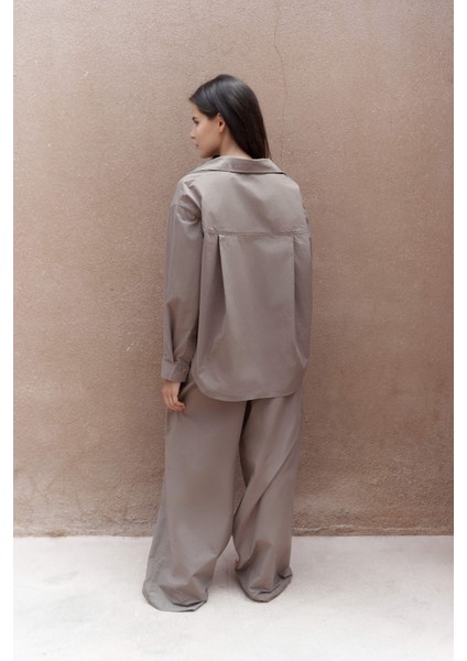 Mirabella Açık Kahve Gömlek Pantolon Takım indirimleri