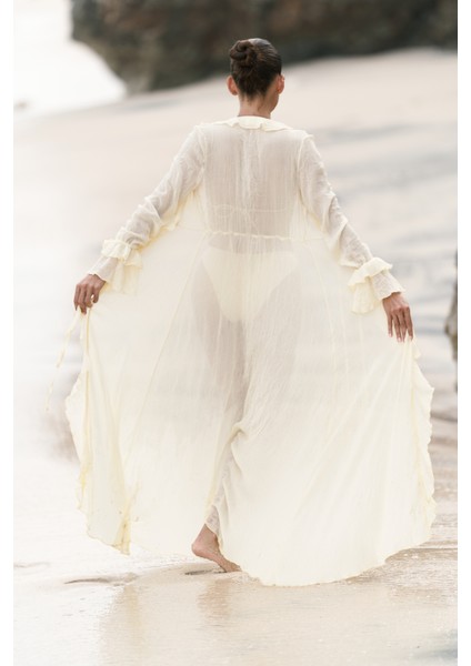 Freya Sarı Uzun Elbise fırsatları