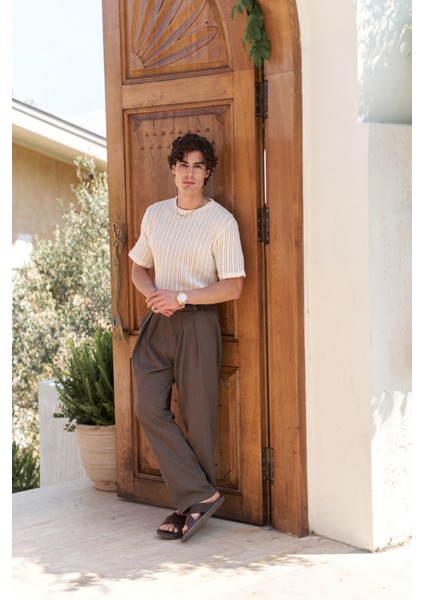 Juro Kahve Erkek Pantolon