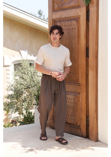 Juro Kahve Erkek Pantolon modelleri